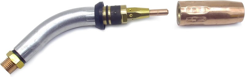Hasweld A set Mig Gun Swan Neck 169731 169744 for Miller Millermatic 200/210/211/212/250/251 Welder M25 M40 Guns Nozzle diffuser with sharp tip - Image 3
